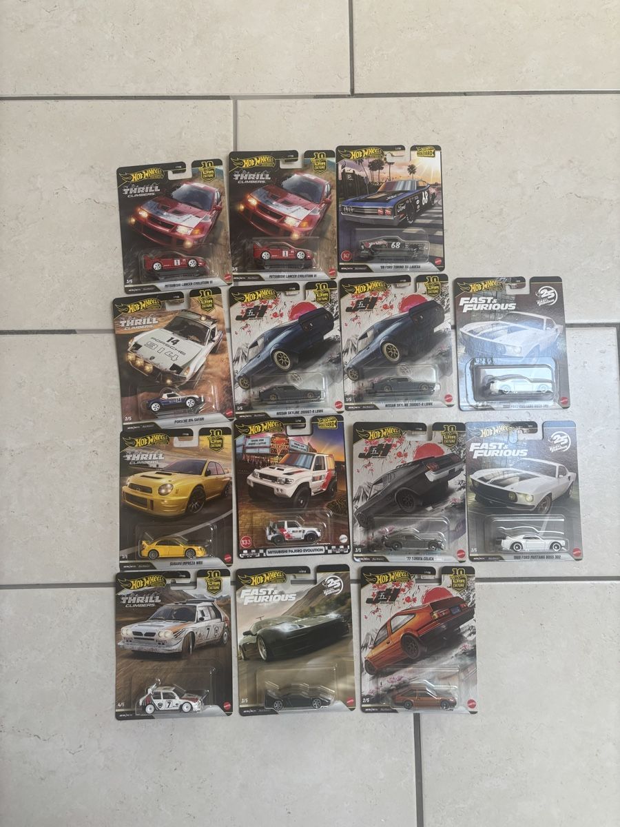 Hot Wheels Voitures modèles: 11x Hot Wheels Premium – D'occasion à Domat/Ems par Evofreak007