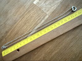 Halskette Herz Anhänger 925 Silber Kette