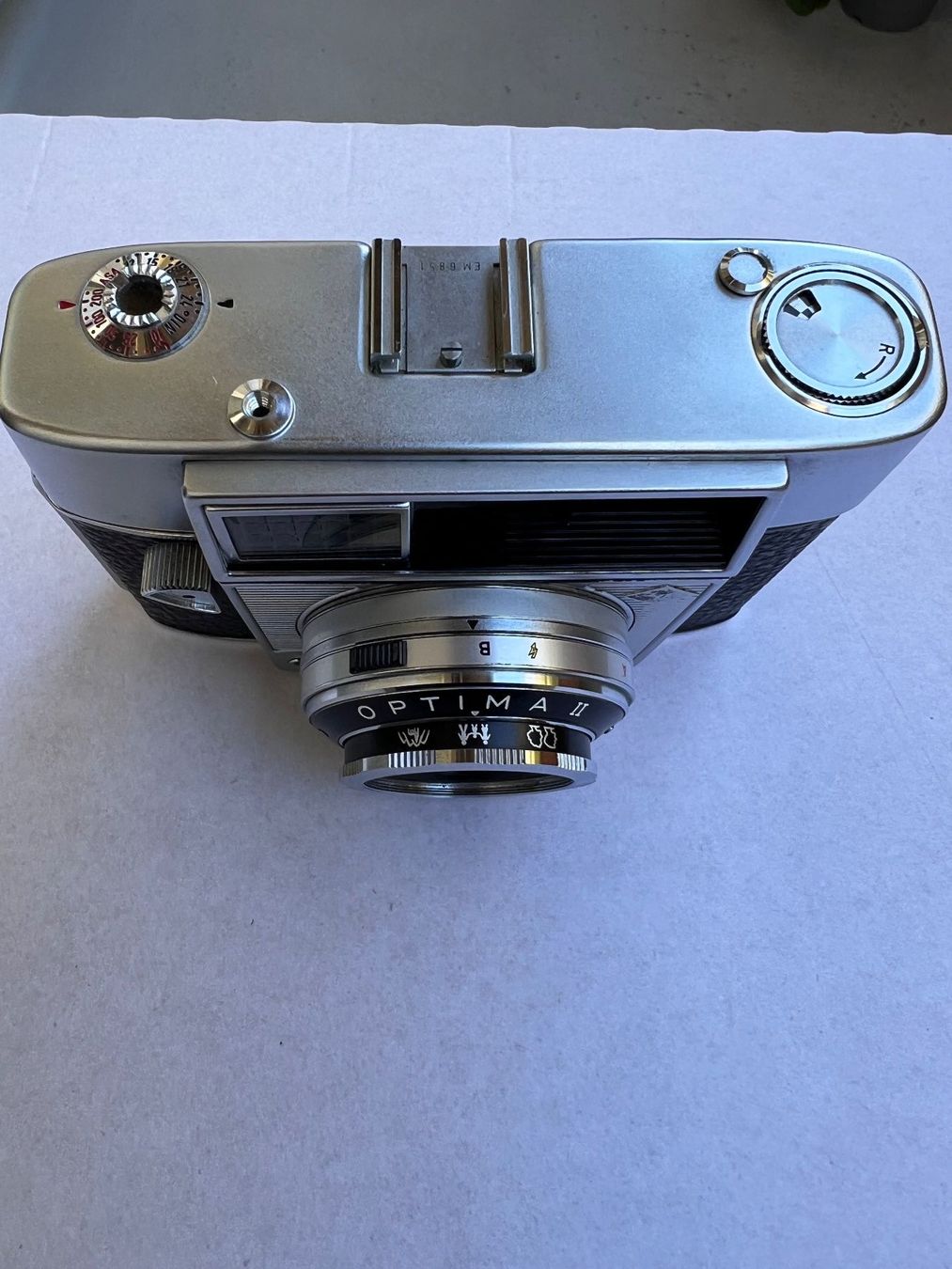 Agfa Fotocamera: Klassische Agfa Optima II und originaler Tasche. – Usato da Biel/Bienne venduto da vla_5t6c 1