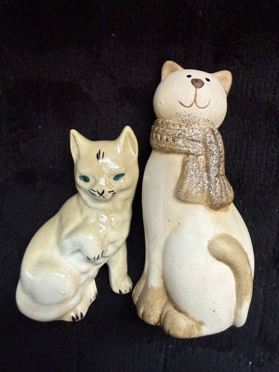 Statuette: 5 Katzenfugur – Usato da Biel/Bienne venduto da Katja01112 4