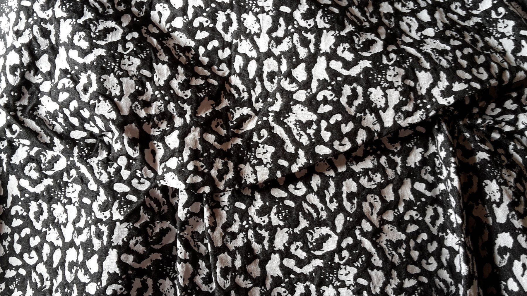 Vestiti: Kleid mit schwarz-weiss Muster - Gr. 36 – Usato da Salvenach venduto da soleil_27 4