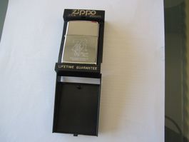 Vintage ZIPPO-Benzin-Feuerzeug, Chrom poliert, 1994,