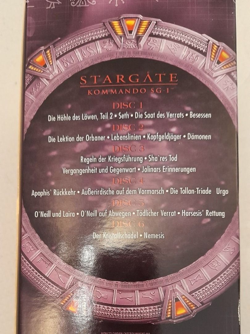 Alle DVDs: Stargate SG-1 Staffel 3 DVD Box-Set – Gebraucht aus Thun von Goldie28 1