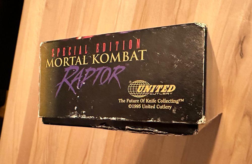 Gil Hibben Raptor: The Knife of the “Mortal Kombat” Movie
