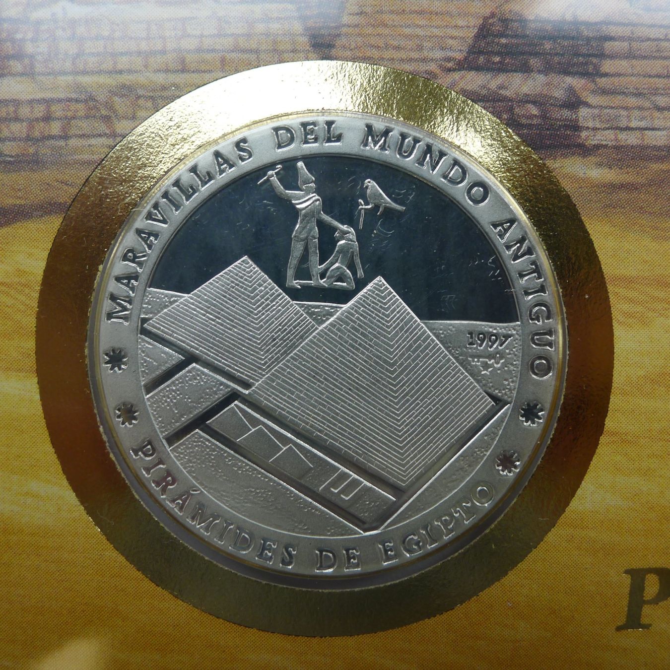 Tutti le monete: 1997, Numisbriefe "Weltwunder der Antike" mit 7 Silbermünzen – Usato da Sursee venduto da Luzernerraute 2