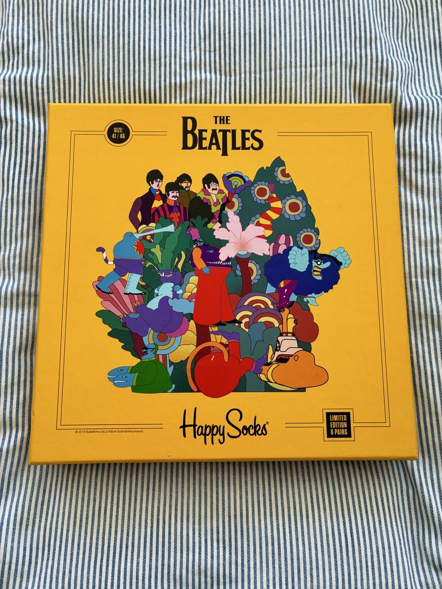 Happy Socks Calze: Happy Socks Beatles limited Edition Boxset – Nuovo (secondo la descrizione) da Basel venduto da holunder76