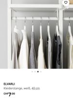 Elvarli Kleiderstange 40cm, weiss