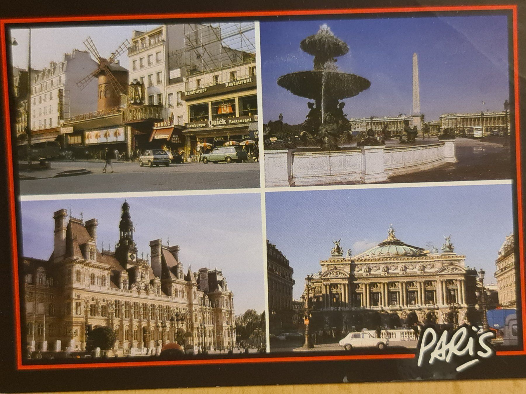 Cartoline postali: Ansichtskarte Paris 1992 – Usato da Dintikon venduto da Vexi