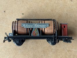 Electrotren Güterwagen Wein mit 2 Holzfässern Frederico