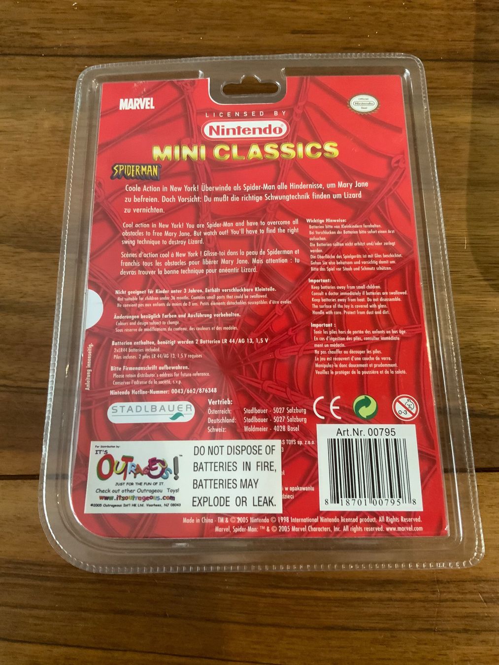 game&watch Konsolen: Spiderman Mini Classics Nintendo New 2005 – Gebraucht aus Begnins von cyr_cx58 1