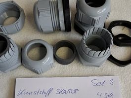 Kabelverschraubung 4Stk. M40 Kunststoff Set 3