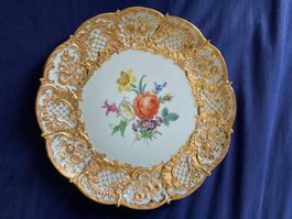 Porzellan-Teller Meissen ca. 100 Jahre alt