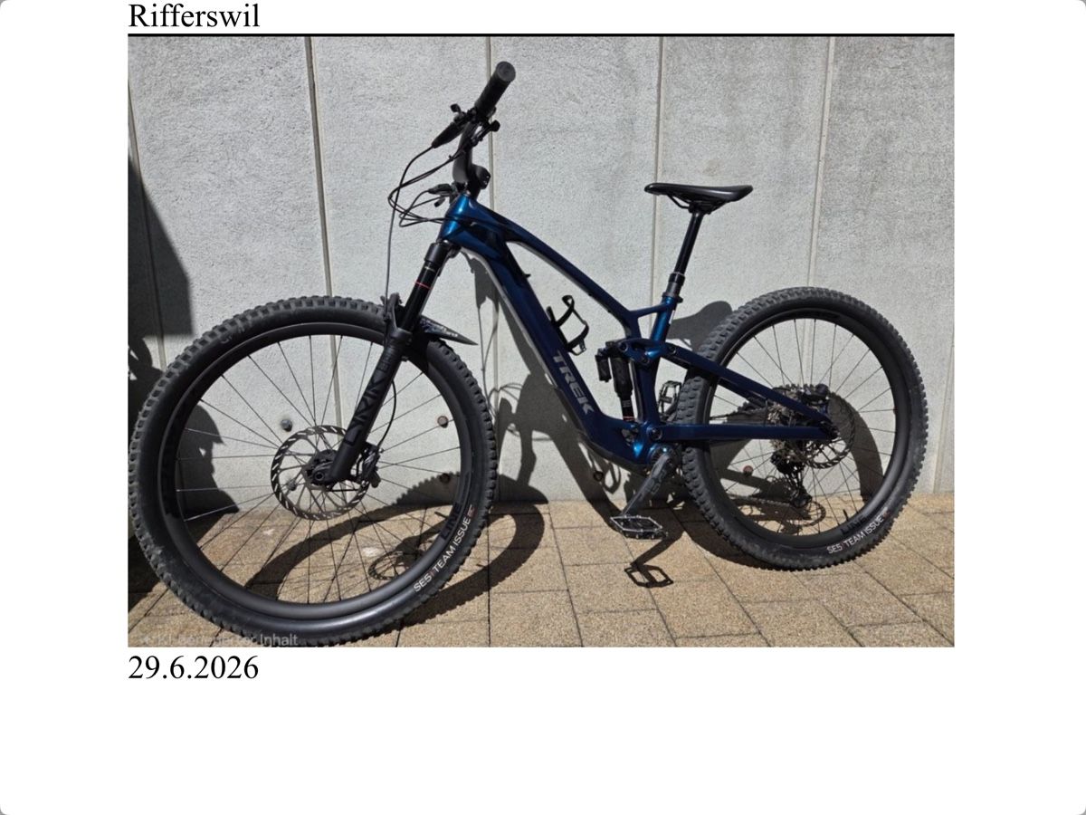 Trek Vélos: Light-E-Mountainbike Trek Fuel Exe 9.8 – D'occasion à Glattpark(Opfikon) par Jwalti