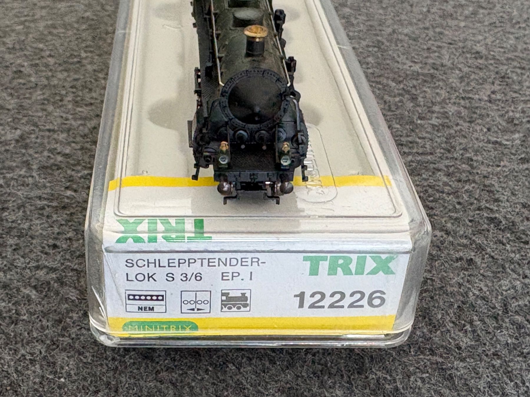 Trix Modellini di ferrovie: Minitrix 12226 Dampflok S 3/6 Grün – Nuovo (secondo la descrizione) da Hauterive NE venduto da eriamch 4