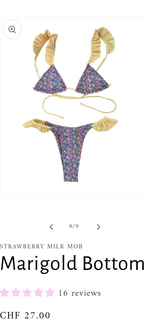 Badekleider & Bikinis: NEU Bikini Gr. S von Strawberry Milk Mob – Neu und originalverpackt aus Altstätten SG von Akitoichiro