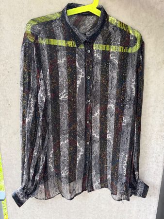 Neue Seidenbluse M.Cecconi. Florenz gr 44. (IT50)
