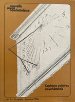 Cadrans solaires neuchâtelois