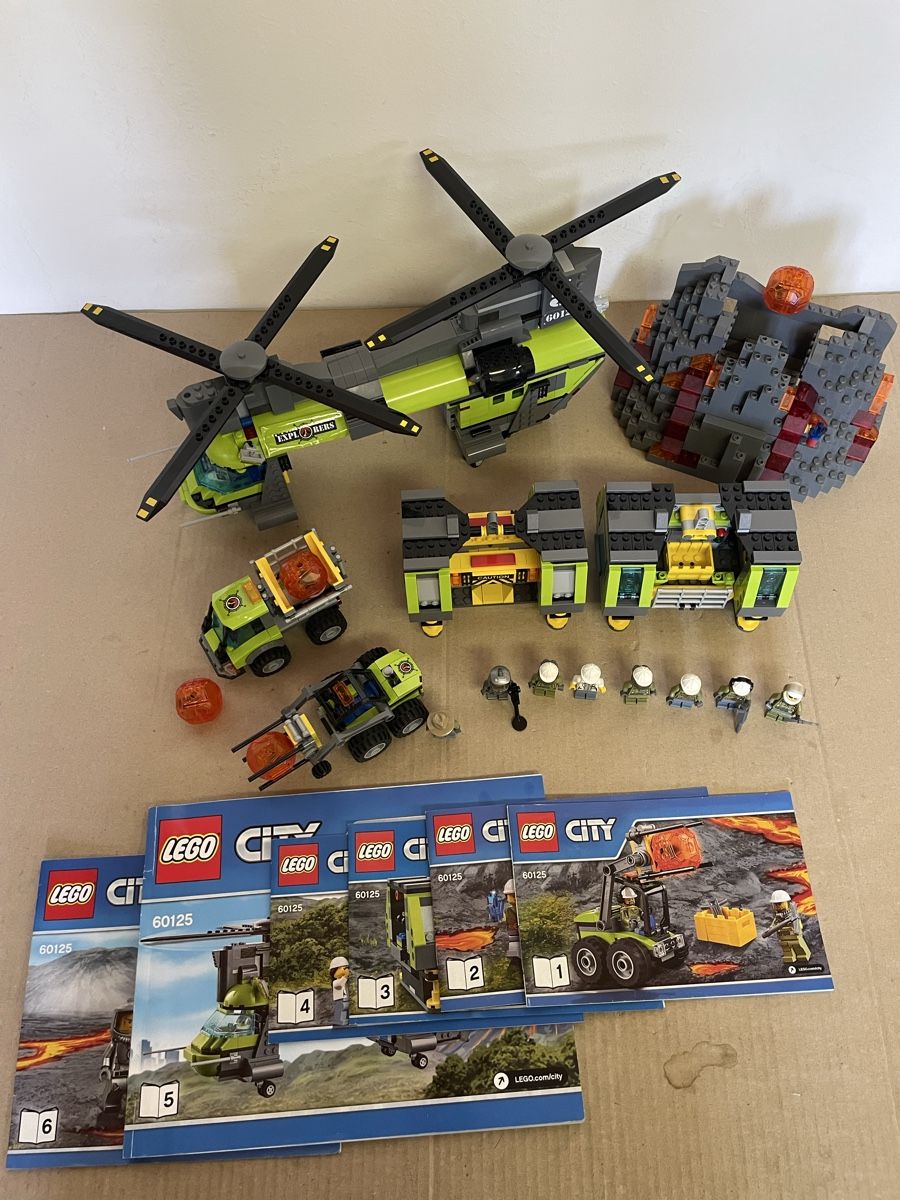 Lego Kit di costruzioni: Lego City Vulkan 60125 volcano – Usato da Möriken AG venduto da Peka01