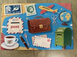 AK Postkarte im Retrostyle neu Post gute Reise