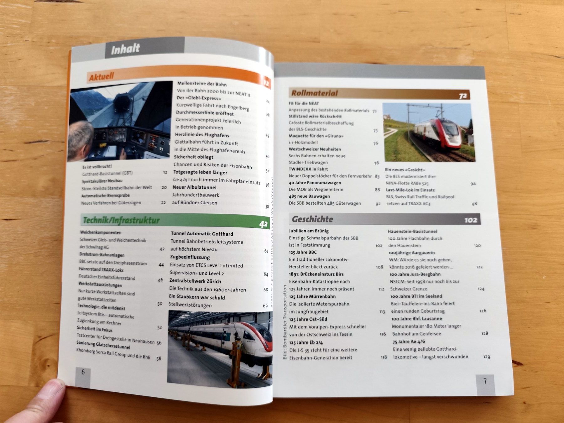 Livres: Bahn Jahrbuch Schweiz 2016 – D'occasion à Birrwil par dirtyoldtown 1