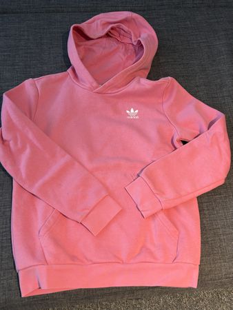 Kapuzenhoodie von adidas, Grösse 146, pink