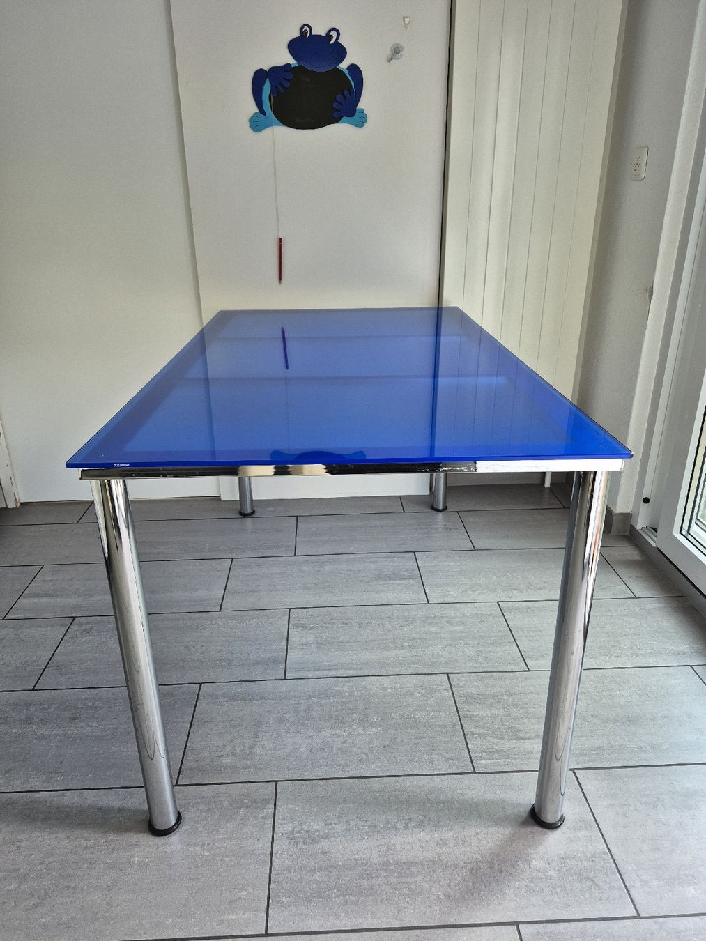 Tavoli: Blauer Glas(Küchen-) Tisch – Usato da Elgg venduto da sertus