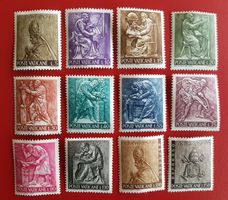 VATIKAN SATZ MENSCH UND ARBEIT 1966** POSTFRISCH