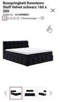 Boxspringbett 160x200