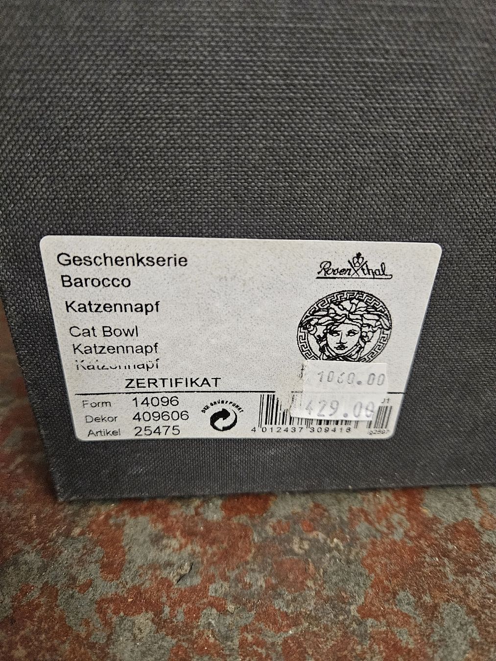 Tutte le decorazioni: Versace Katzennapf – Nuovo e nell'imballaggio originale da Aesch ZH venduto da acme999 4
