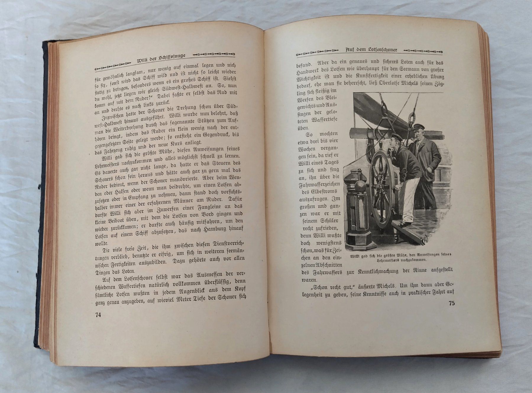 Livres: Willi der Schiffsjunge / Buch ±1925 / Graf Bernstorff – D'occasion à Bellach par JingleJerry 6
