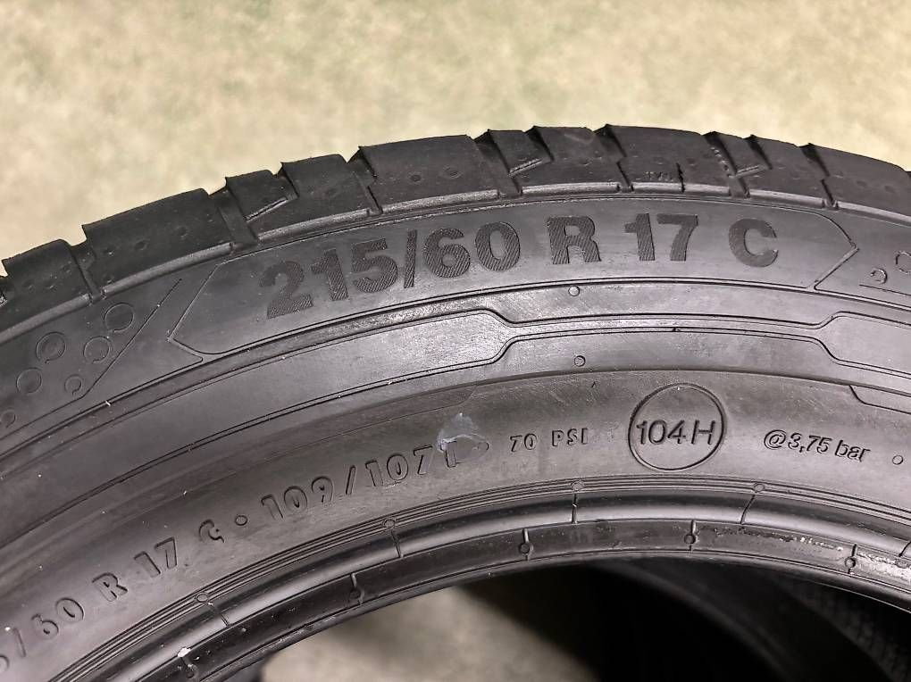 Continental Pneumatici & Ruote complete: 2 Stk. Continental Sommer  215/60 17C – Usato da Zug venduto da Deks 1