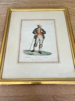 Antiker Aquatinta Kupferstich Schweiz 1815 nach Gabriel Lory
