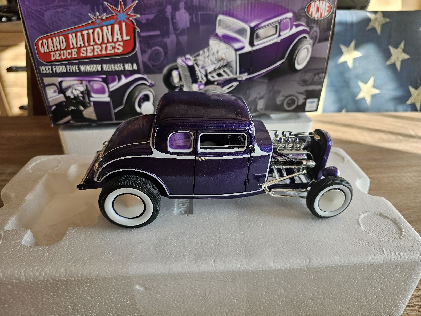 ACME Modellini d'auto: 32'Ford Five Window Hot Rod 1:18 – Usato da Goldingen venduto da Muscle_Cars84 4