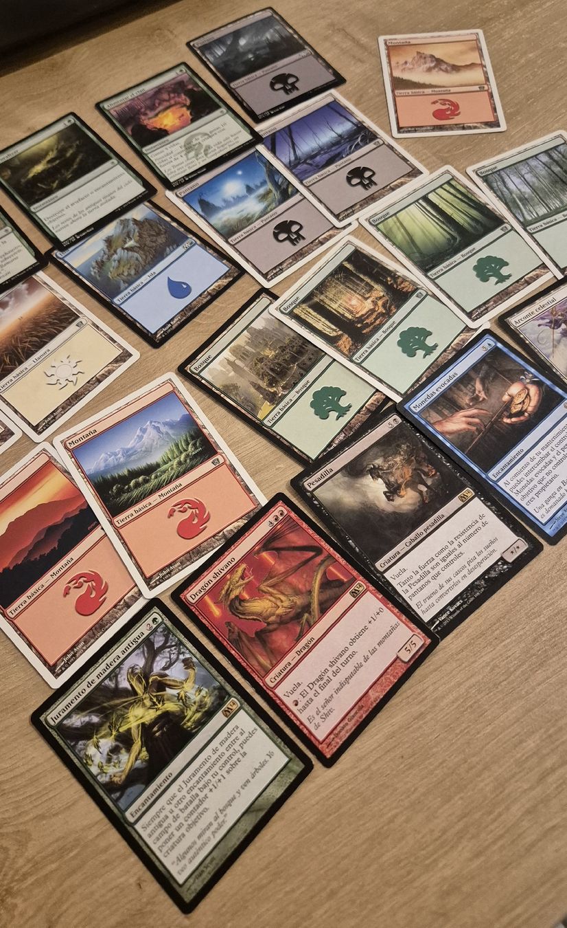 Magic The Gathering Carte collezionabili: 23 MTG Magic Cards (Spanish) - Rares, Basic Lands etc. – Usato da Küsnacht ZH venduto da Canada-2012 1