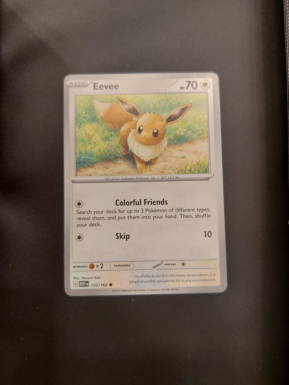 Pokémon Cartes à collectionner: Eevee #133 Mew EN – D'occasion à Biasca par Sara_Poke123