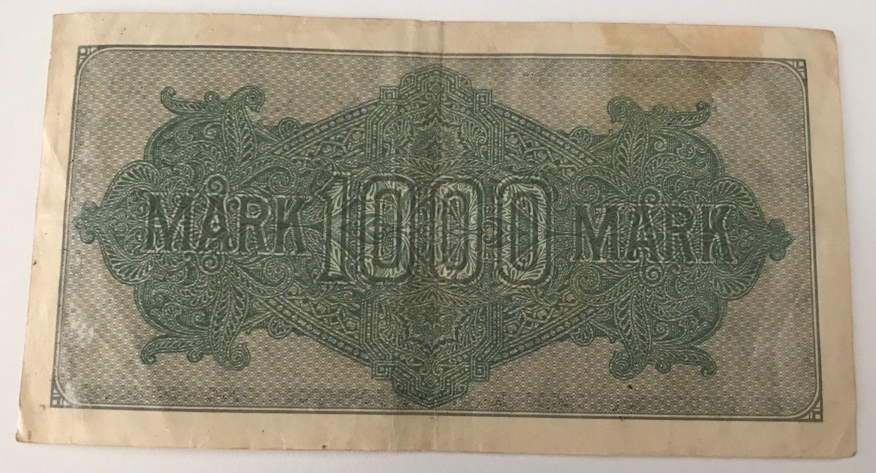 Banconote: Deutschland 1000 Mark 1922 – Usato da Algetshausen venduto da Carrhard 1