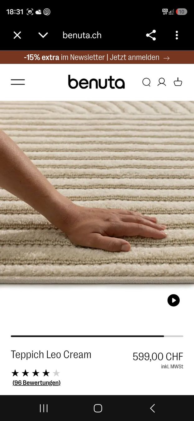 Tapis: Teppich 300 x 400 cm Neu – Neuf avec emballage d'origine à Geroldswil par drg_qvr7 2
