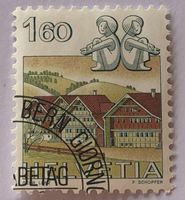 CH Briefmarken Stempel   