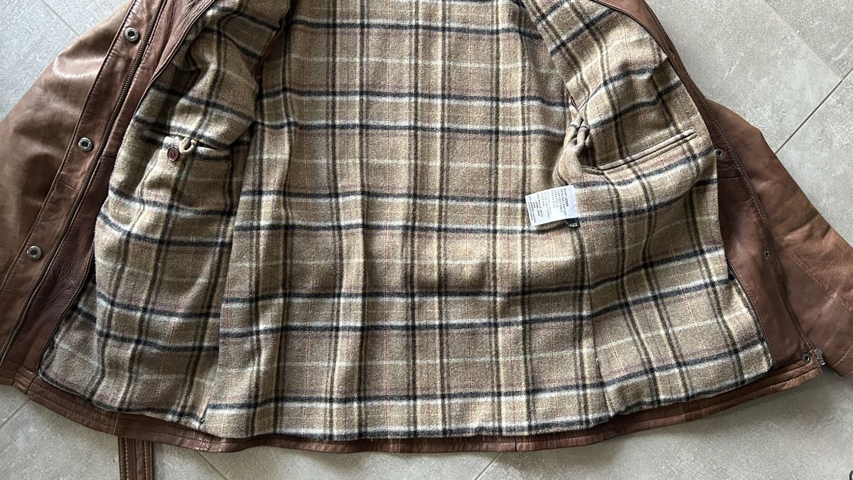 Giacche: DAVID MOORE ÜBERGANGS - LEDERJACKE gefüttert – Usato da Nidfurn venduto da cejeisda 5