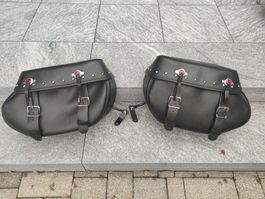 Satteltaschen Harley Softail