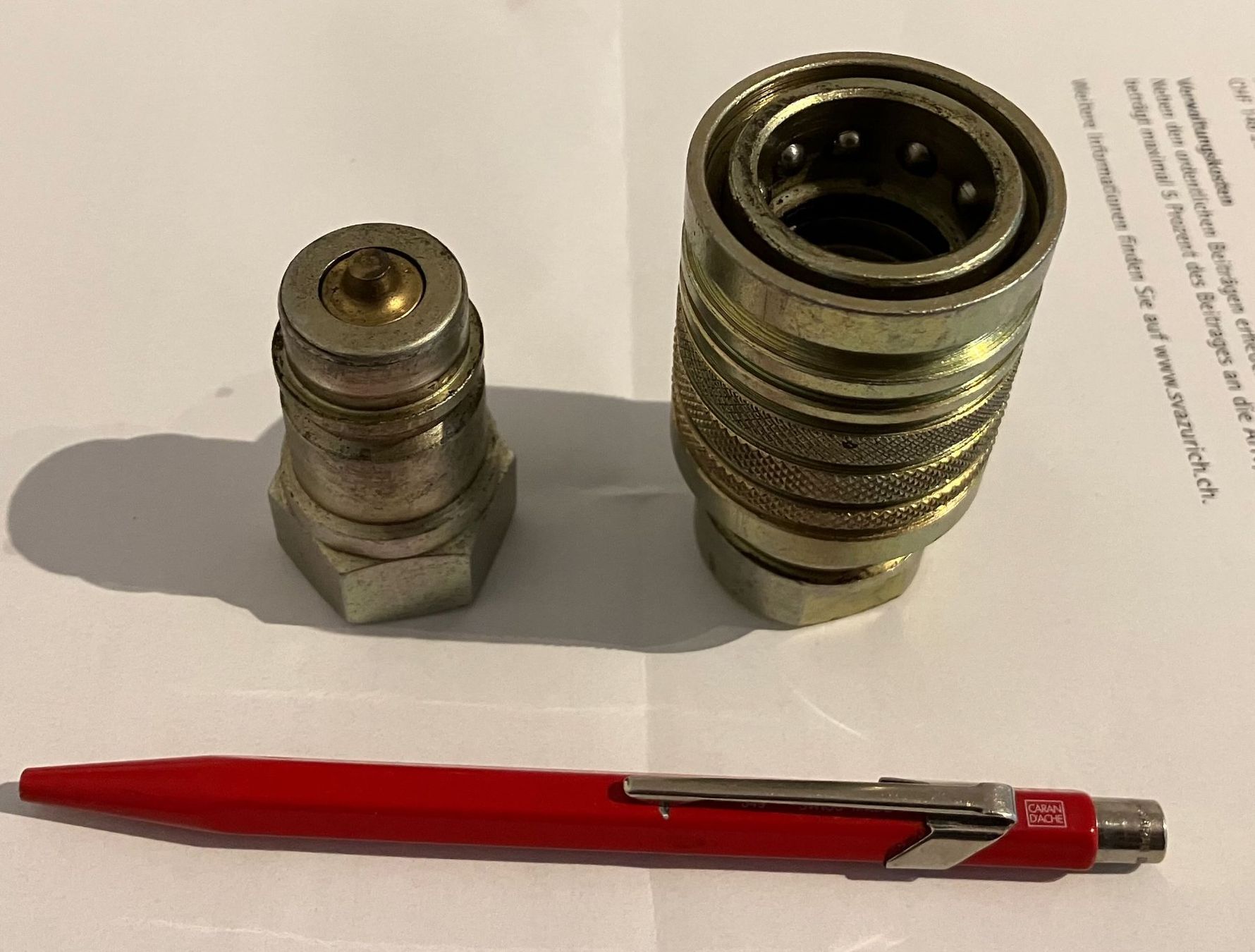 Altro per industria metallurgica: Hydraulik Kupplung 1/2" Agrar – Nuovo (secondo la descrizione) da Zürich venduto da MamuTech
