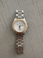 Certina Chronograph Herrenuhr Stahl-Gold bicolor guter Zusta