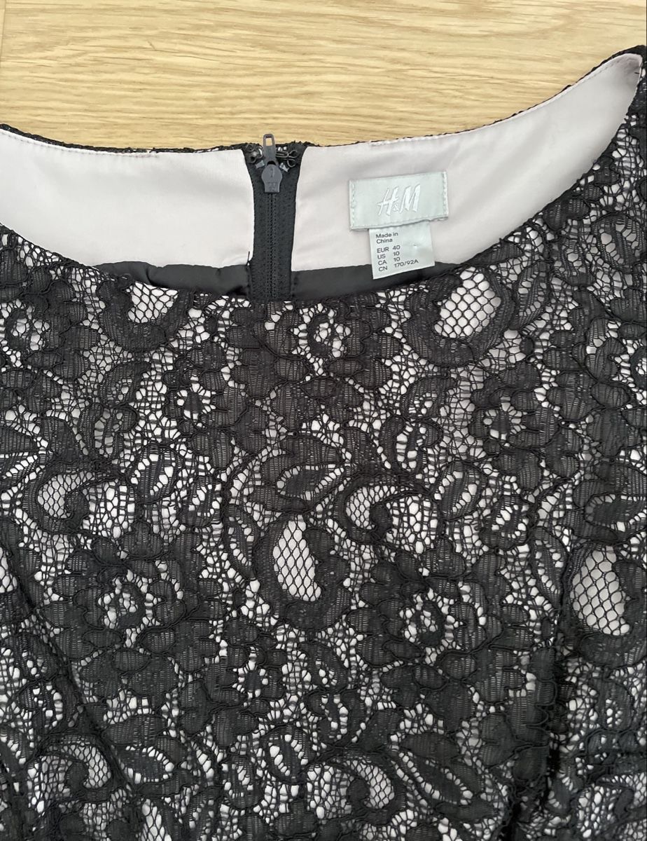 H&M Vestiti: Etuikleid mit Spitze Gr. 40 H&M – Usato da Wichtrach venduto da estrella03 1