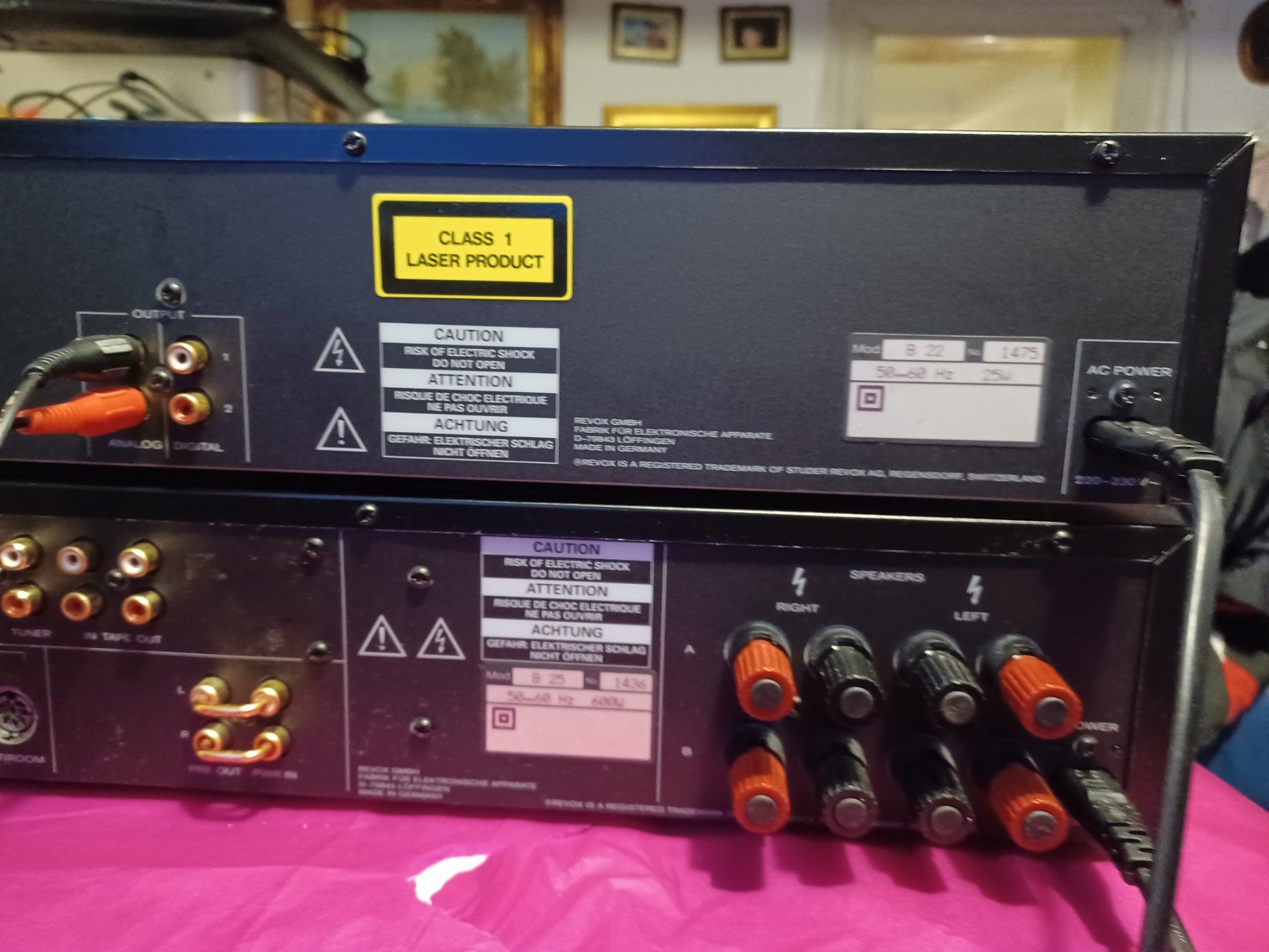 Revox Amplificatori: REVOX B 25 AMPLIER  B 22 CD-PLAYER – Usato da LUZERN venduto da picci01 5
