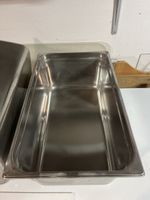 2 Gastro-Edelstahl-Behälter GN 1/1