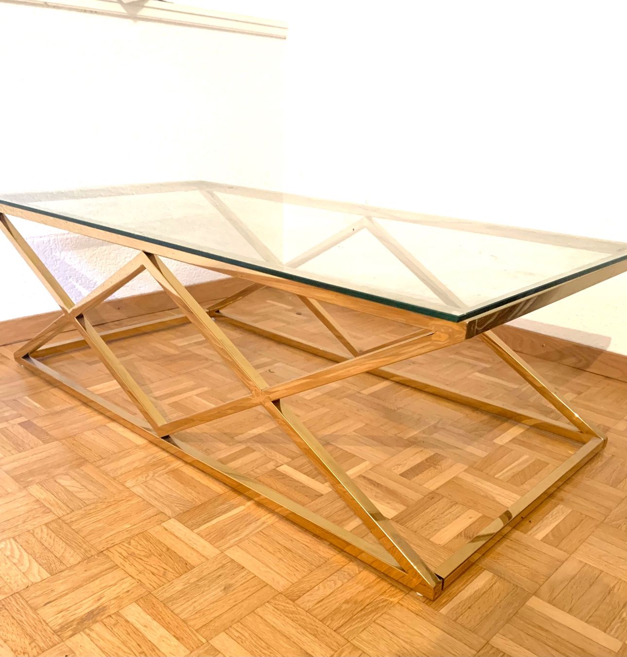 Tables: Table basse avec plateau en verre – Neuf (Voir description) à Neuchâtel par dim_dbm8
