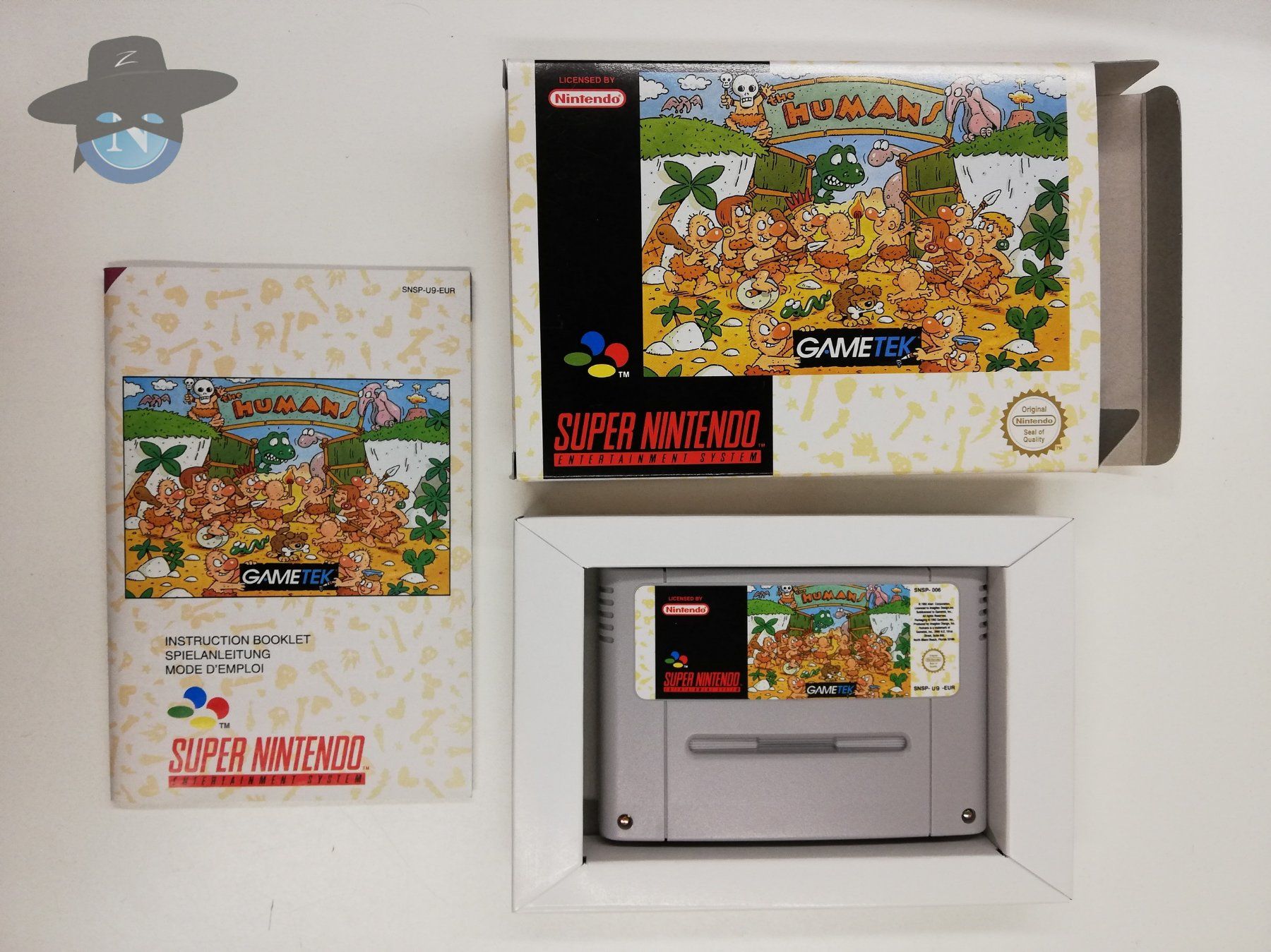 Nintendo Giochi: Humans / Super Nintendo SNES – Usato da St. Gallen venduto da zorro_dc 6