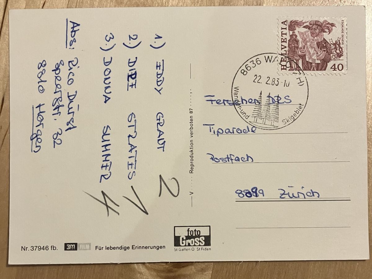 Cartoline postali: Alte Ansichtskarte von Wald ZH – Usato da Bauma venduto da Baumer71 1