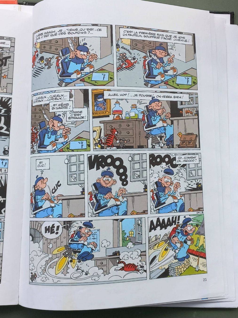 Fumetti: BD Comic - Léonard 15 - Crie, ô, Genie – Usato da Niederuzwil venduto da lubimaja 2