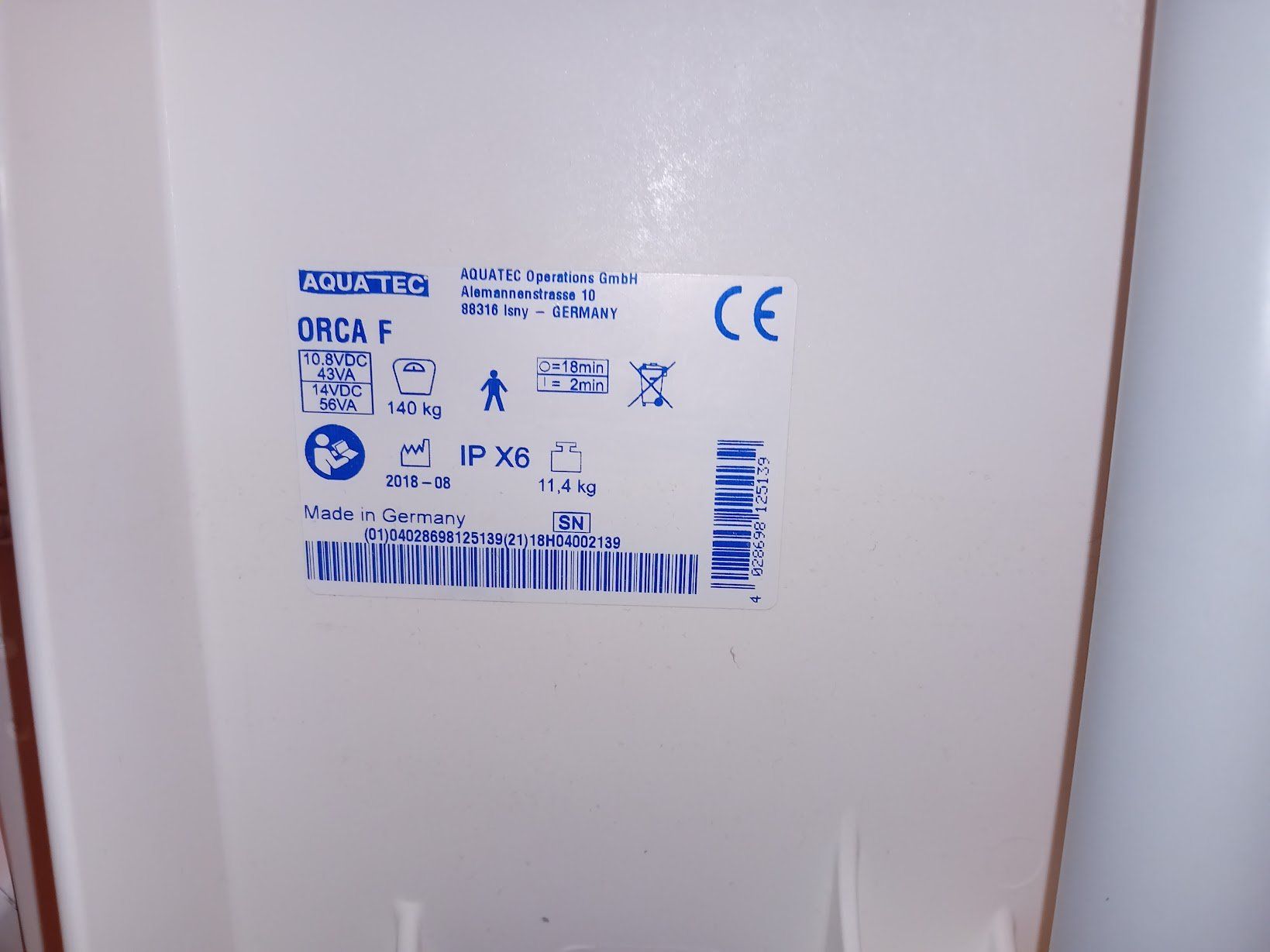 Sedie: Badewannensitzlift ORCA F – Usato da Wolfhausen venduto da cmos101 2